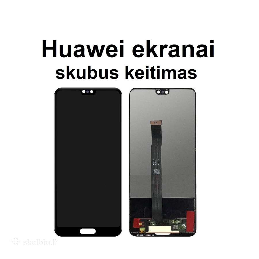 Huawei ekranai, keitimas, garantija