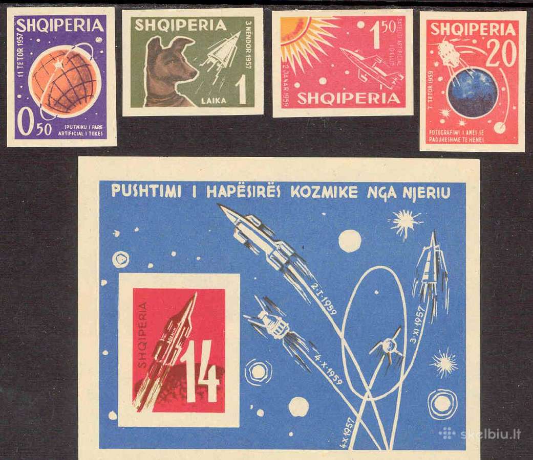 Albanija 1962. Kosmosas. - nuotraukos Nr. 2