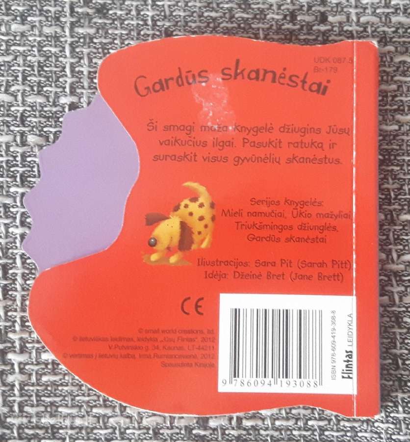 Vaikiška knygutė "Gardūs skanėstai" - nuotraukos Nr. 2