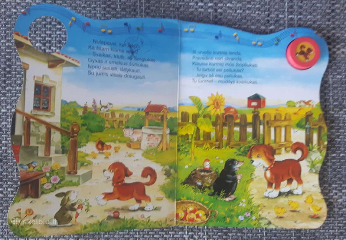 Vaikiška knygutė "Šuniukas sargiukas" - nuotraukos Nr. 3
