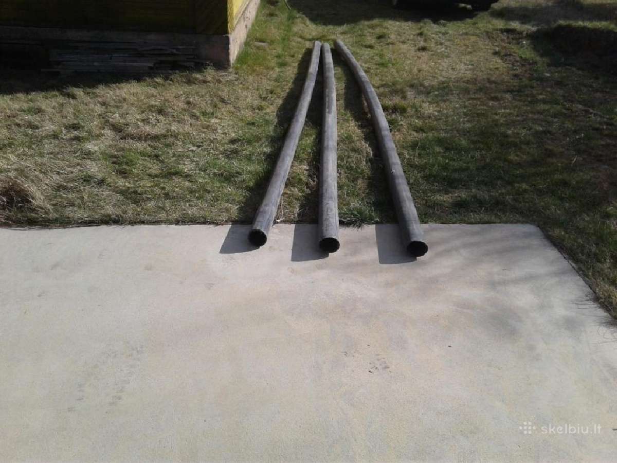 Plastikiniai vamzdžiai D100 (3 vnt. po 5,4 m) - nuotraukos Nr. 3