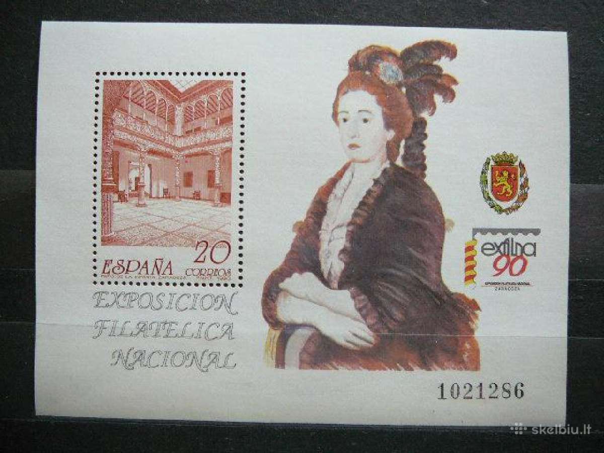 Daile Goja Ispanija Mnh bla639