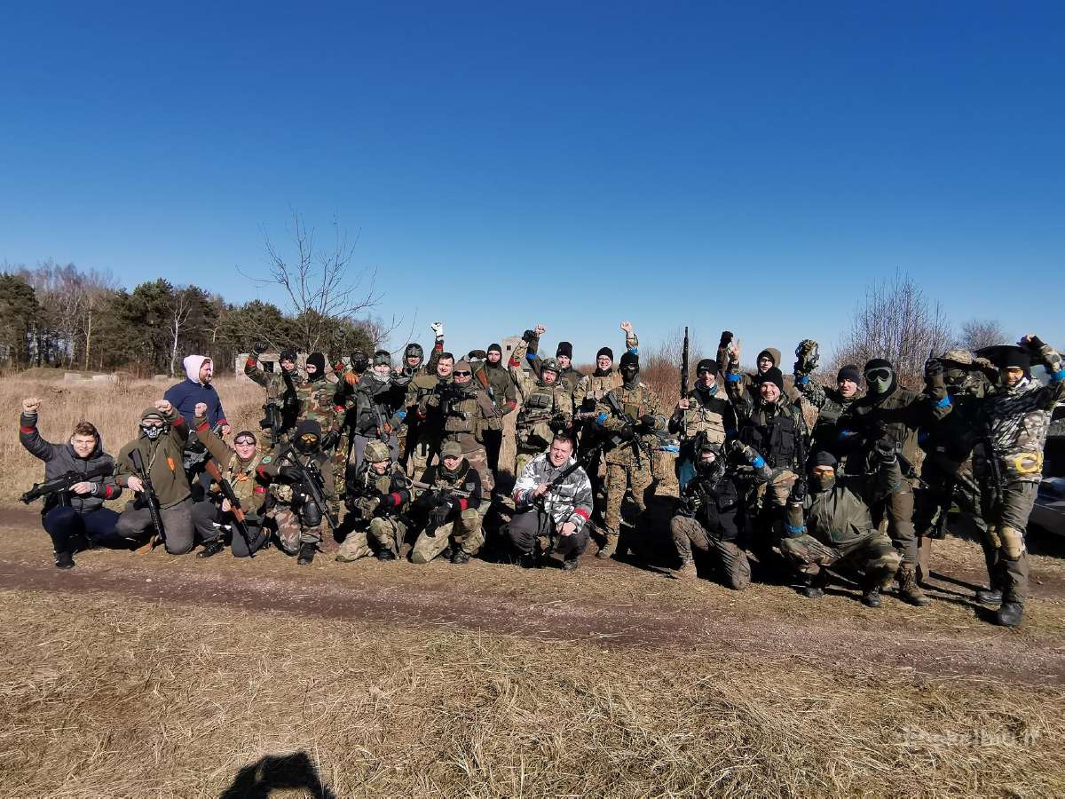 Airsoft dažasvydis gimtadieniai Bernvakariai - nuotraukos Nr. 7