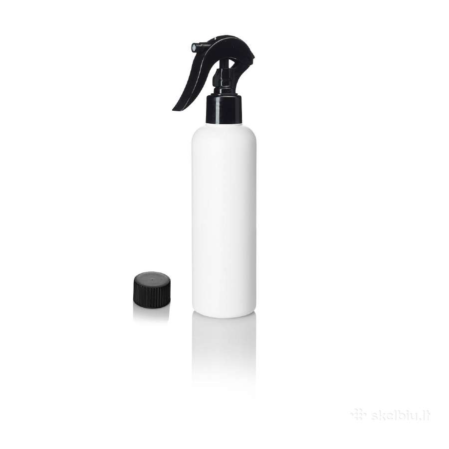 250 ml Hdpe buteliukai su purkštukais 24/410