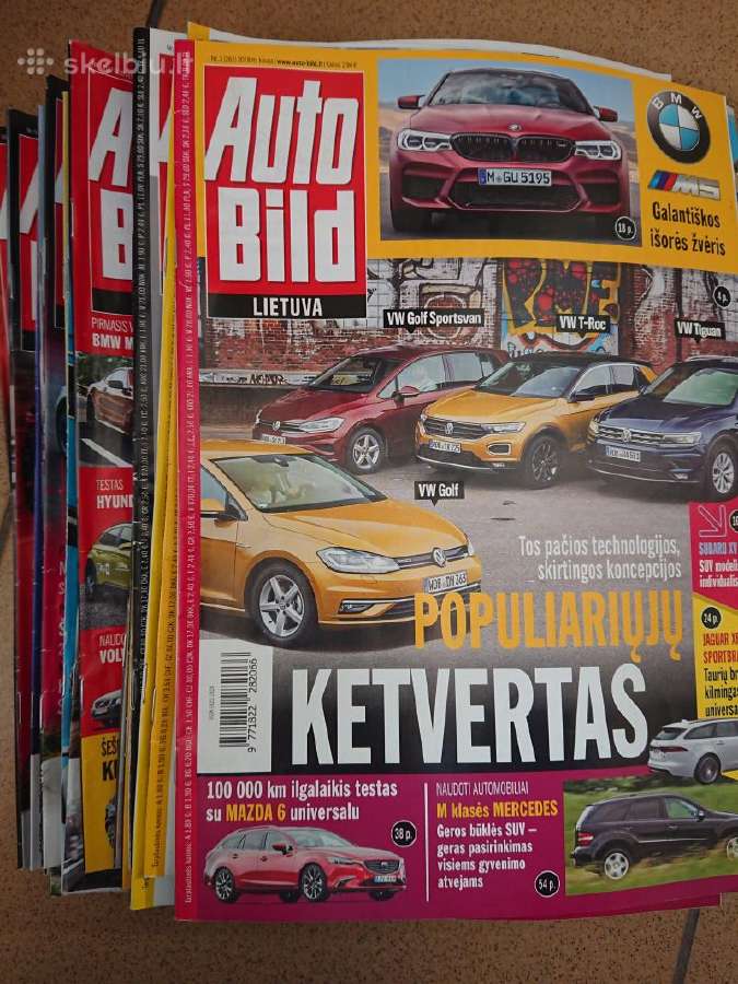 Žurnalo Autobild 2024m komplektas ir 2025m 4 num.