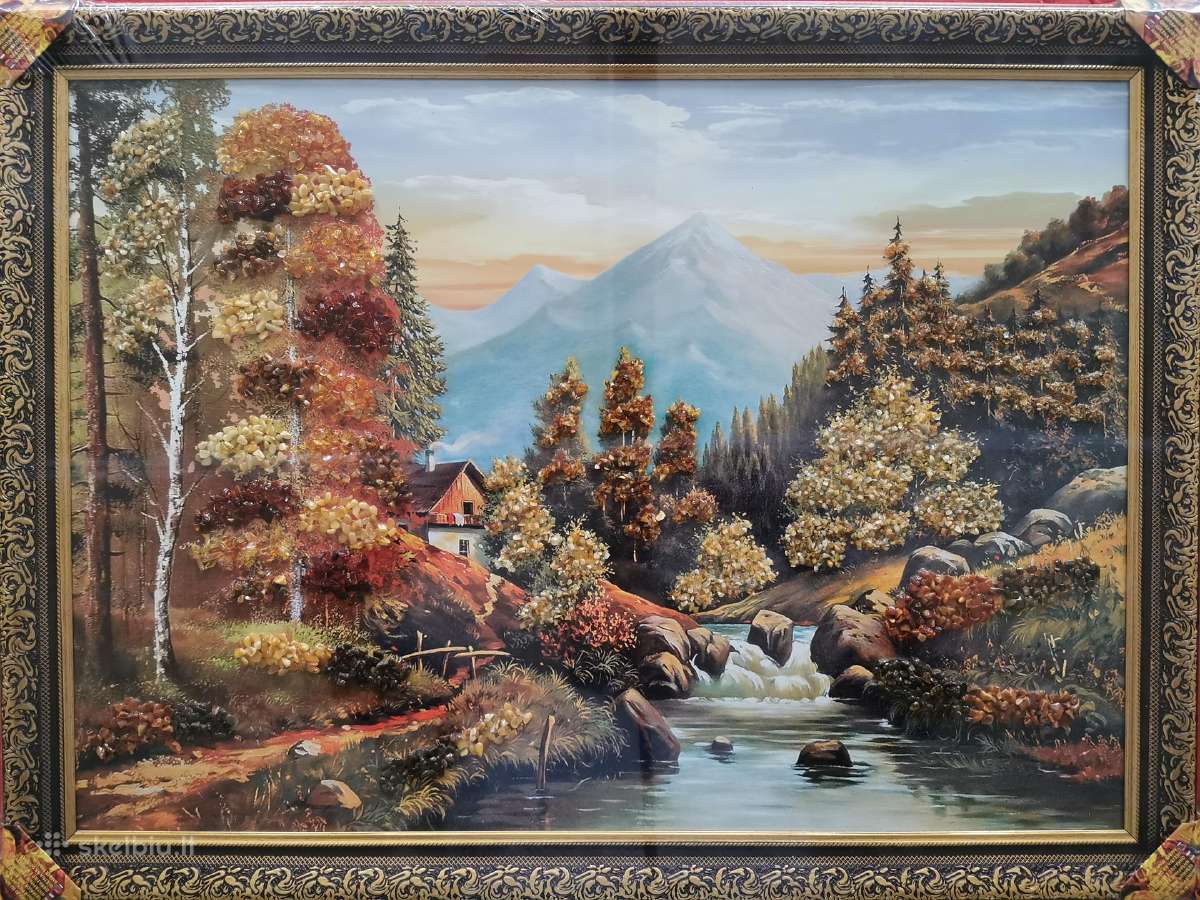 Paveikslas su gintaru - nuotraukos Nr. 5