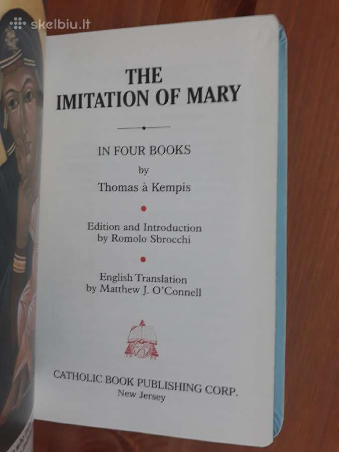 Knyga "The Imitation of Mary" Tomas Kempietis - nuotraukos Nr. 3