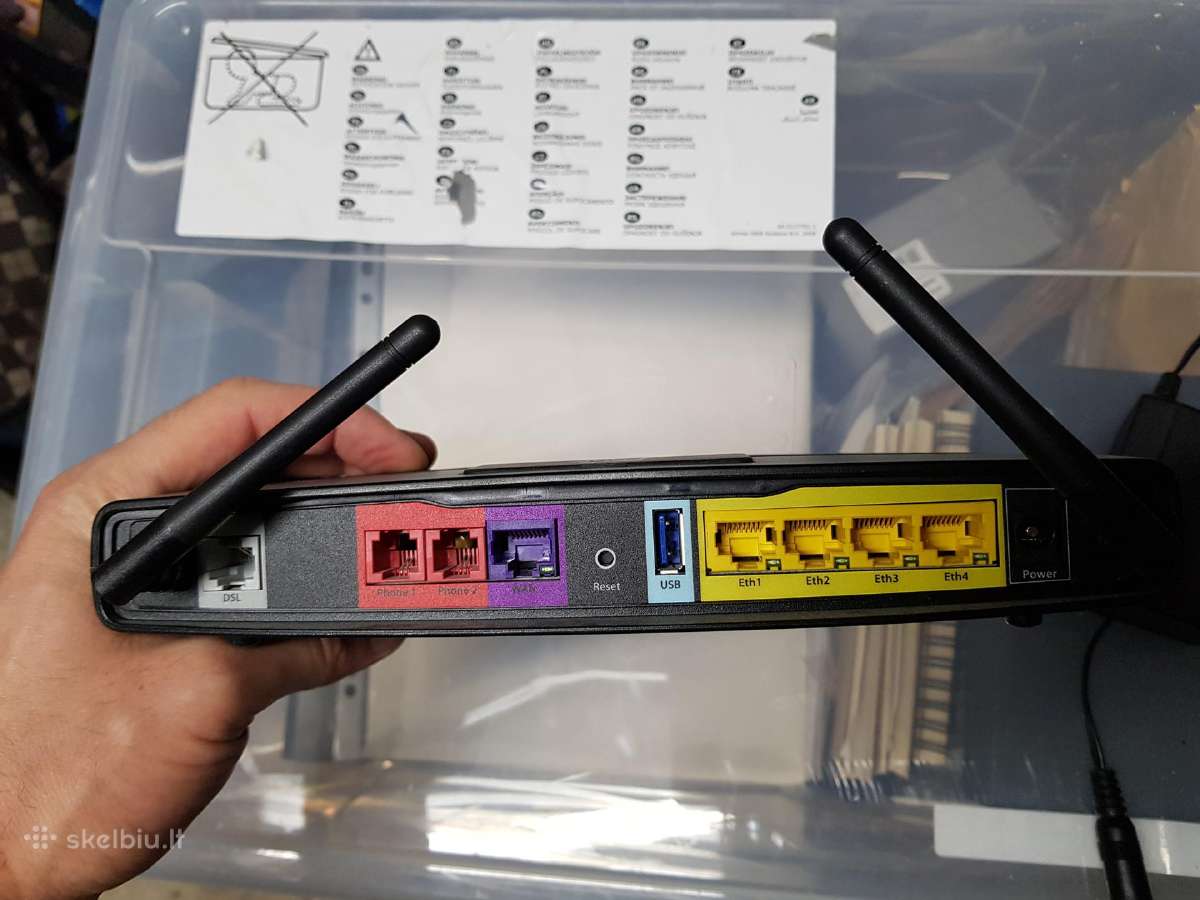 Routeris maršrutizatorius WiFi Tplink Adb - nuotraukos Nr. 3