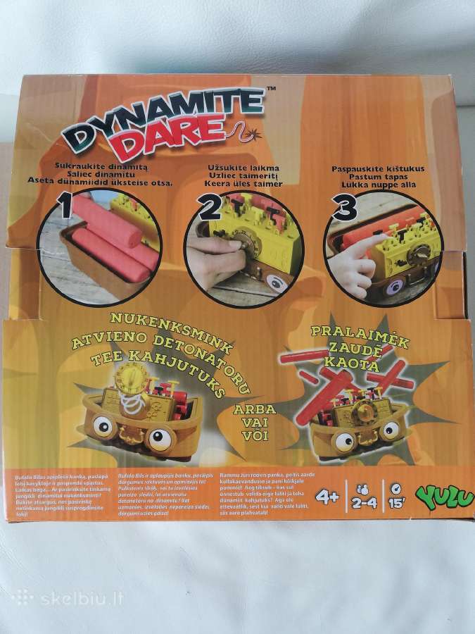 Linksmas žaidimas Dinamitas - nuotraukos Nr. 2
