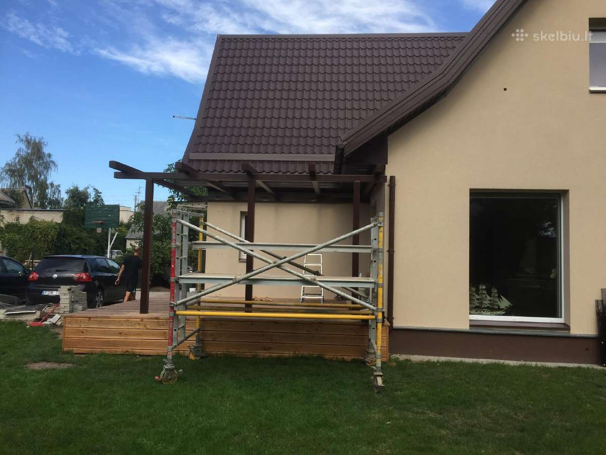 Terasų stoginių stiklinimas / Terasų stiklinimas - nuotraukos Nr. 8