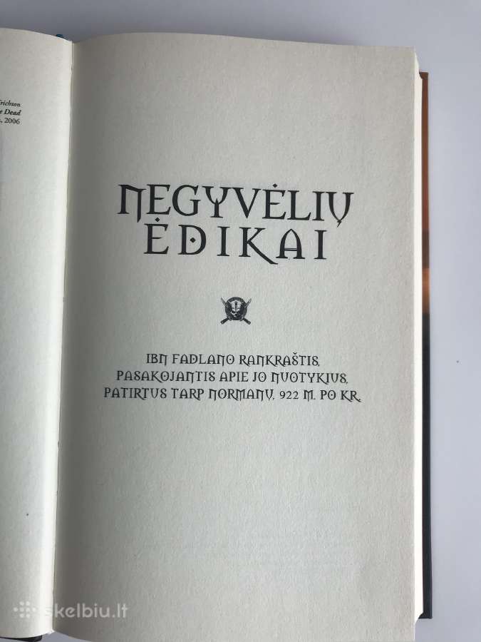 Michael Crichton knyga “Negyveliu edikai - nuotraukos Nr. 5