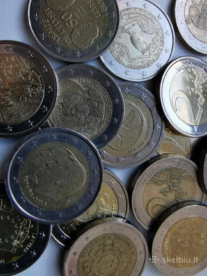 Proginės 2 eurų monetos iš apyvartos
