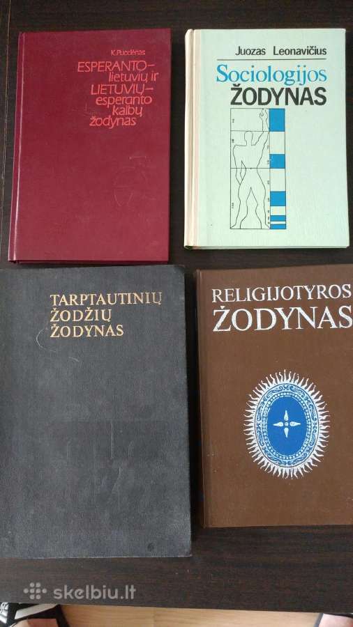 Įvairūs žodynai - nuotraukos Nr. 2