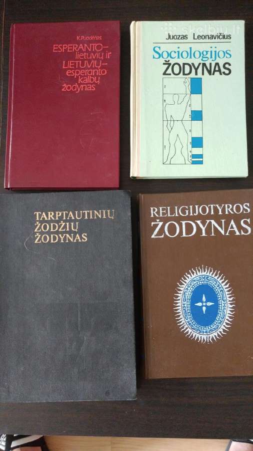 Įvairūs žodynai - nuotraukos Nr. 3