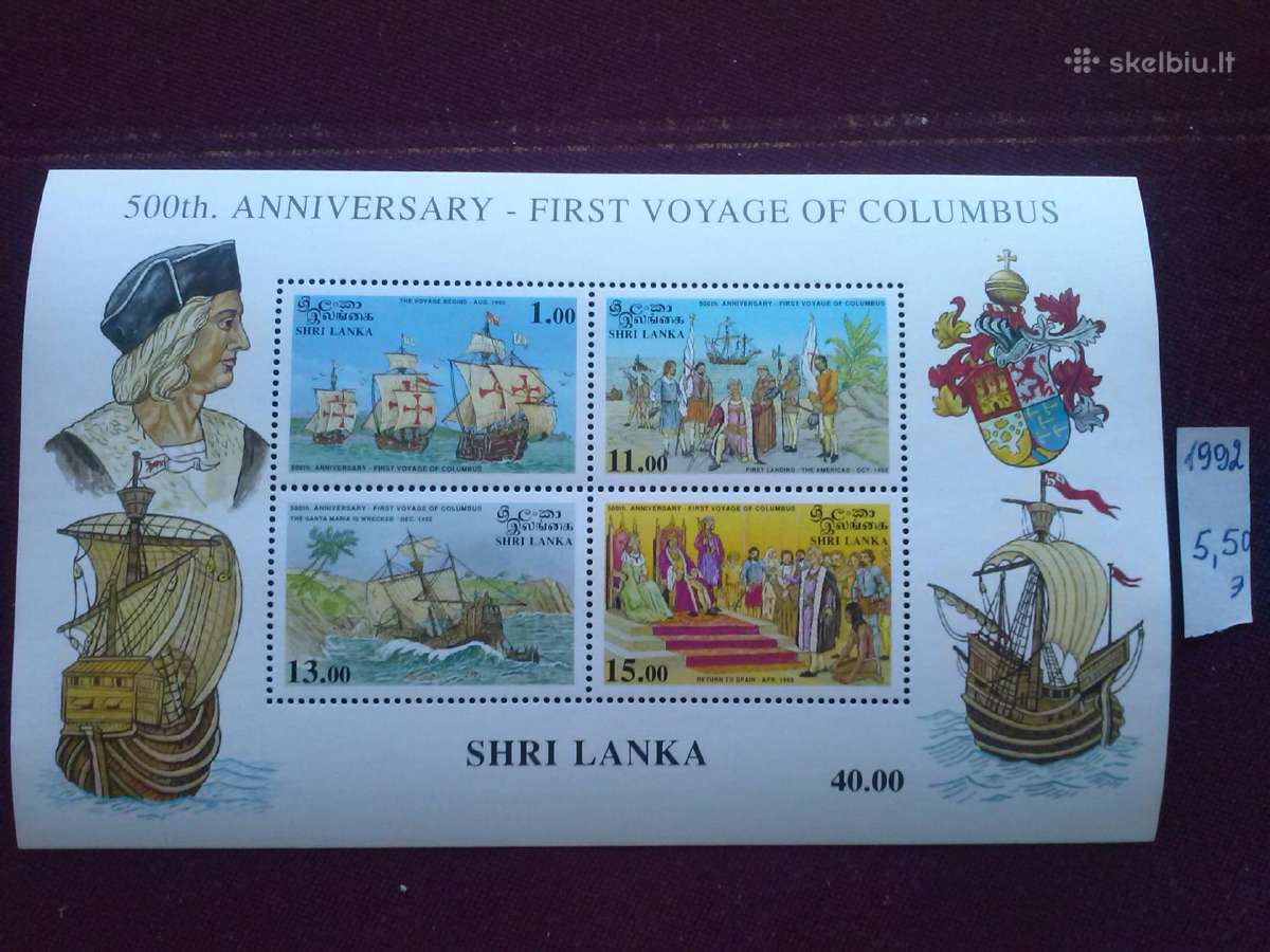Sri lanka 1992m.