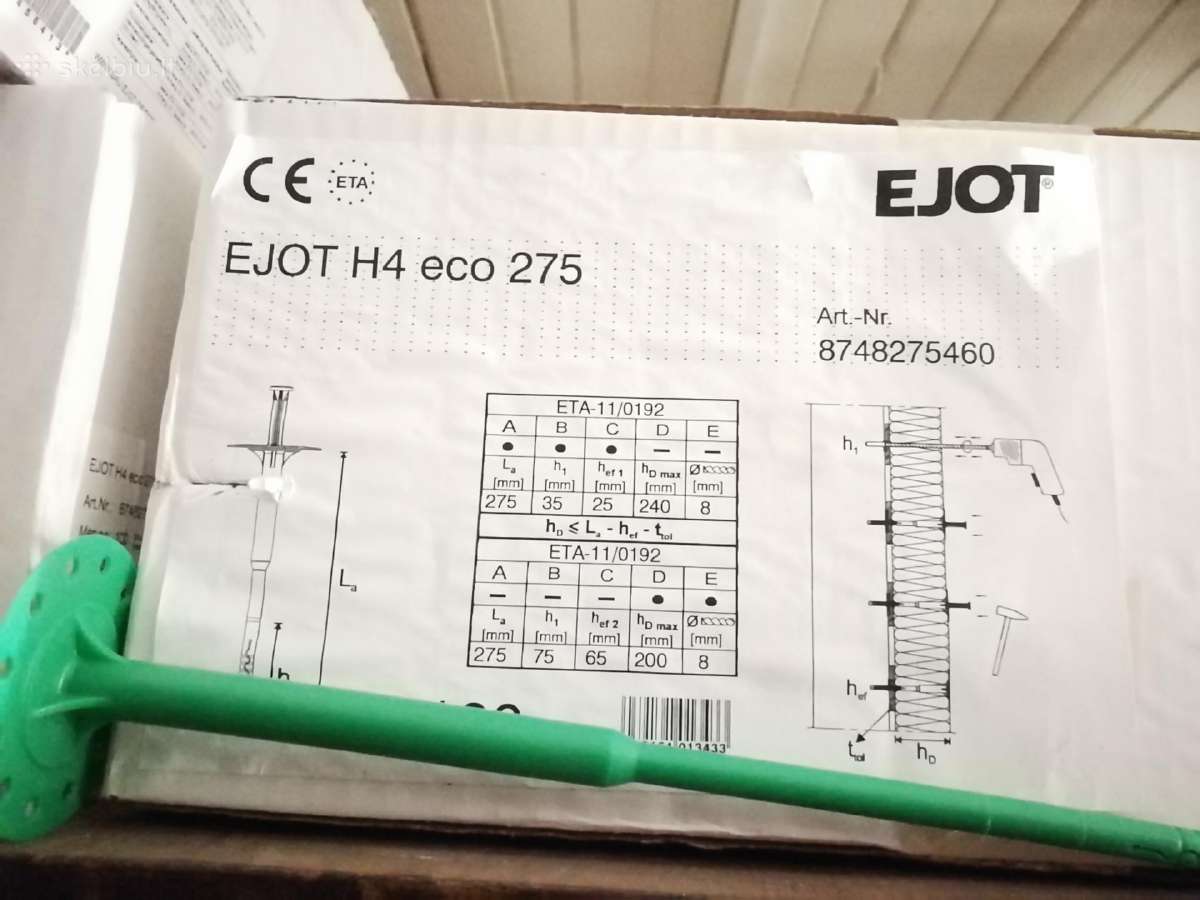 Ejot profilis Pvc, smeige 275,tablets. - nuotraukos Nr. 2