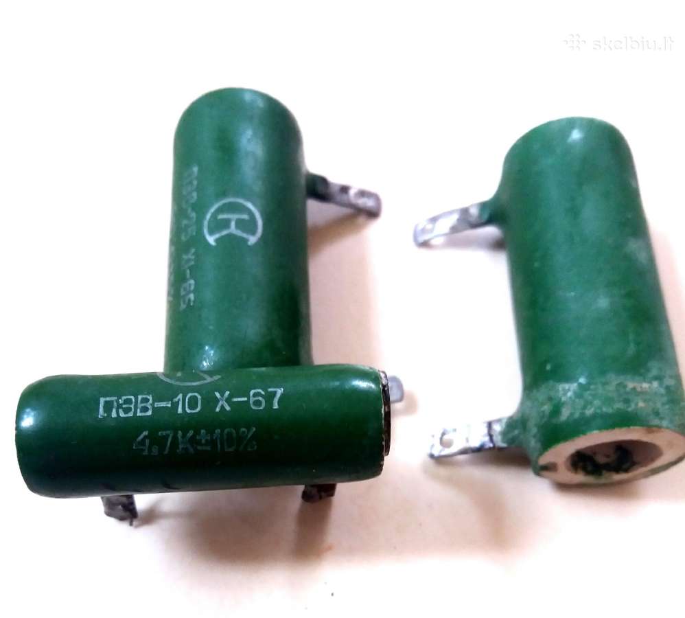 Rezistoriai Пэbp-25, Пэb-25, Пэbp-20 - nuotraukos Nr. 4