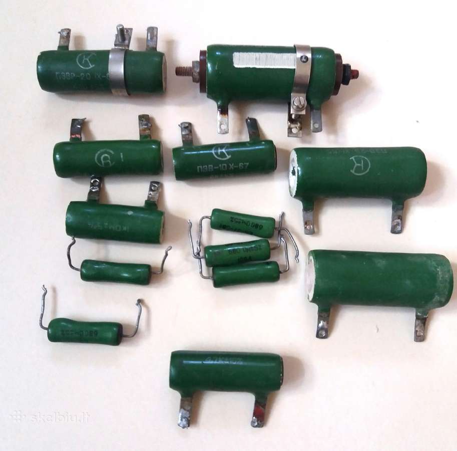 Rezistoriai Пэbp-25, Пэb-25, Пэbp-20