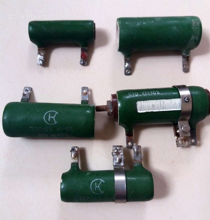 Rezistoriai Пэbp-25, Пэb-25, Пэbp-20 - nuotraukos Nr. 3