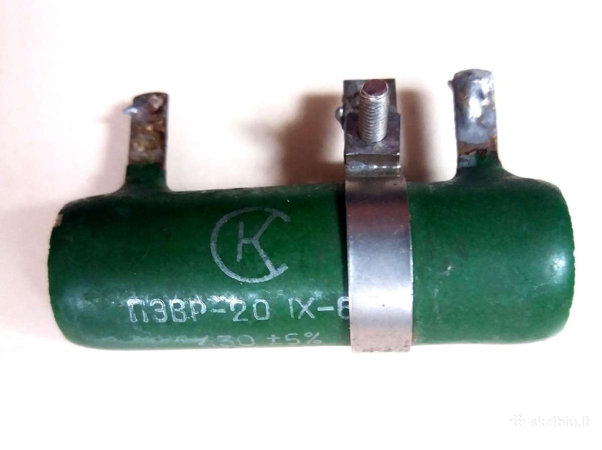 Rezistoriai Пэbp-25, Пэb-25, Пэbp-20 - nuotraukos Nr. 5