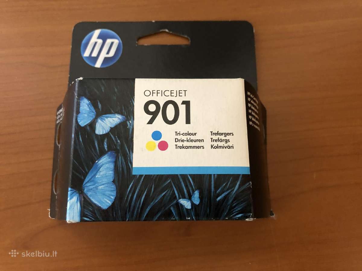 Hp kasetė / rašalo / trispalvė / Cc656ae / Nr. 901
