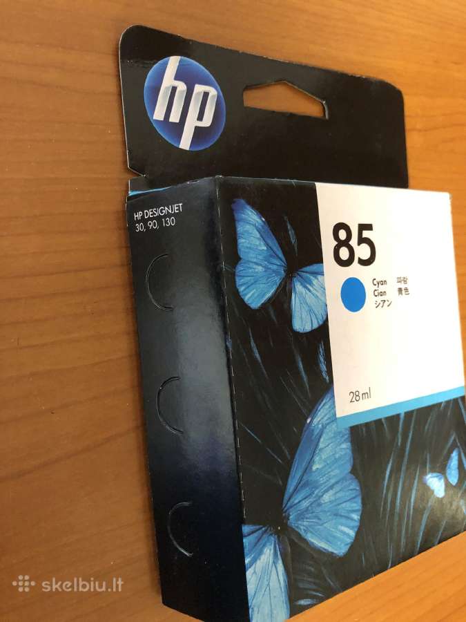 Hp kasetė / žydra / cyan / C9425a / Nr. 85 - nuotraukos Nr. 2