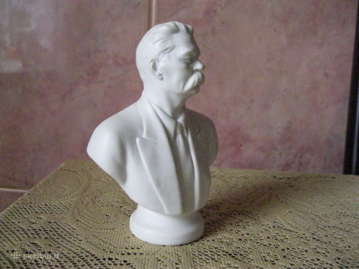CCCP Porceliano statuleles.moksleive. M.gorkis - nuotraukos Nr. 12