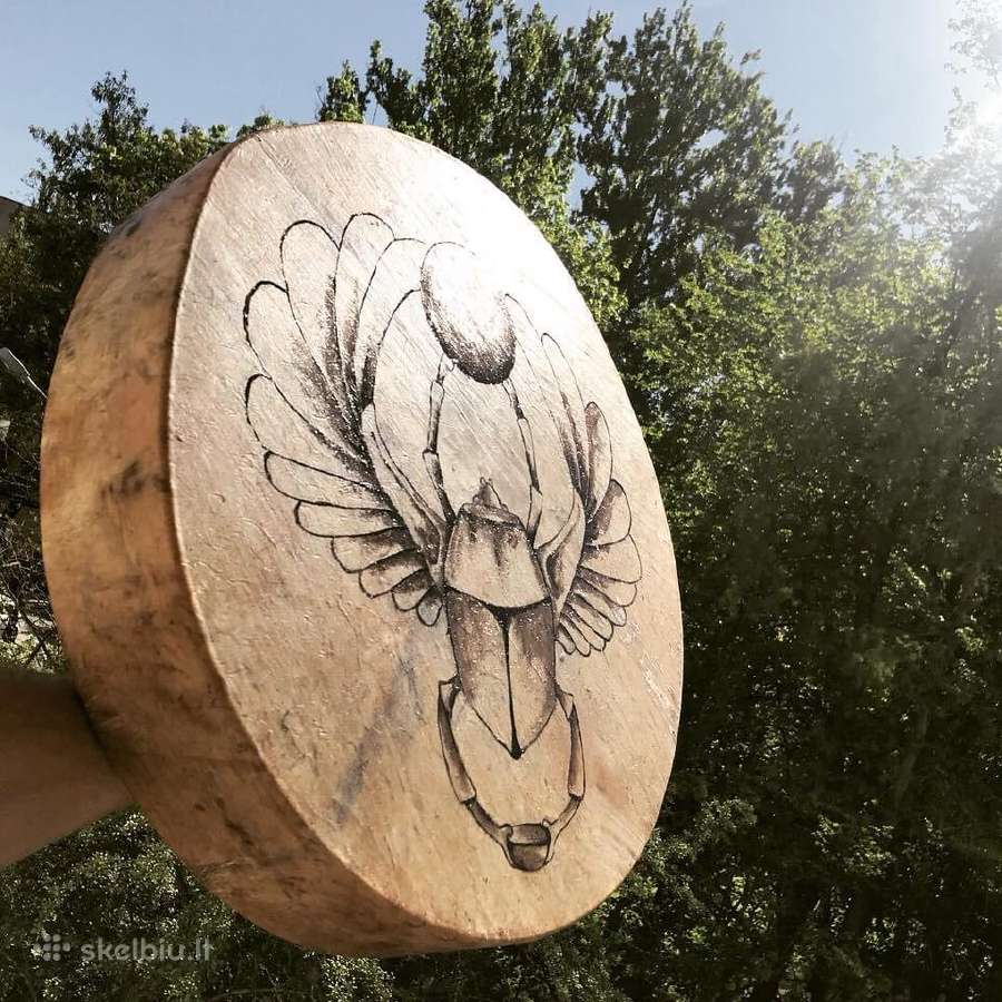 Šamaniškas būgnas - nuotraukos Nr. 7