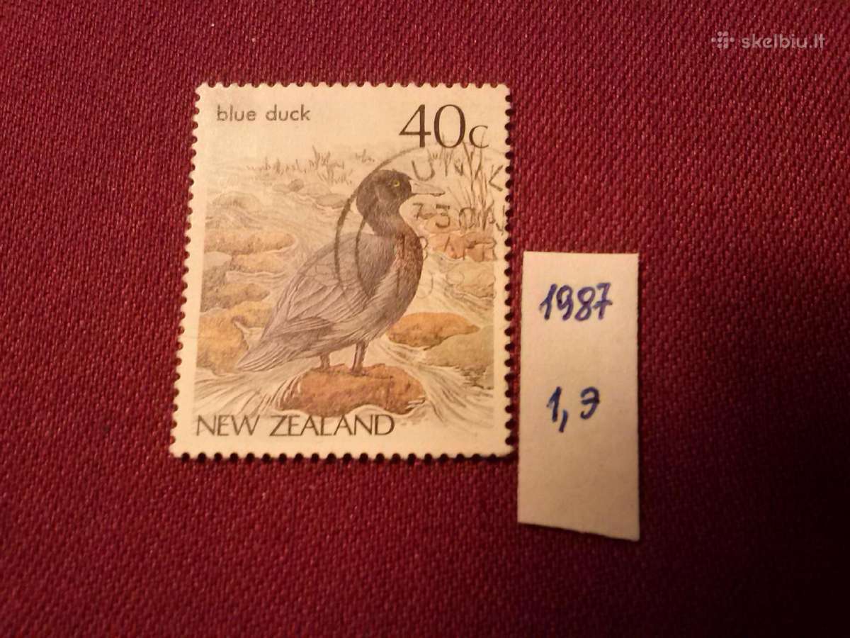 New Zealand.1987m. - nuotraukos Nr. 2