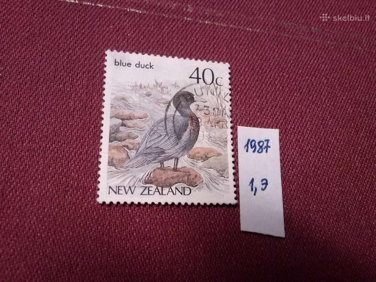 New Zealand.1987m.