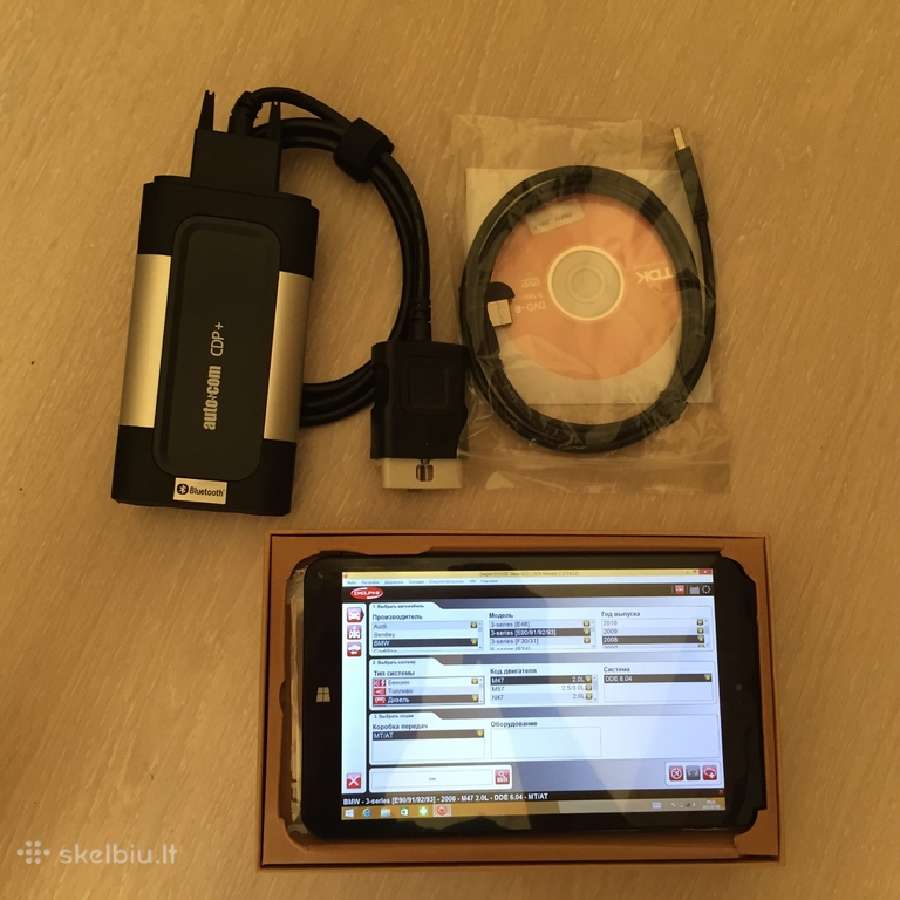 Autocom Bluetooth + paruoštas darbui Windows planš - nuotraukos Nr. 2