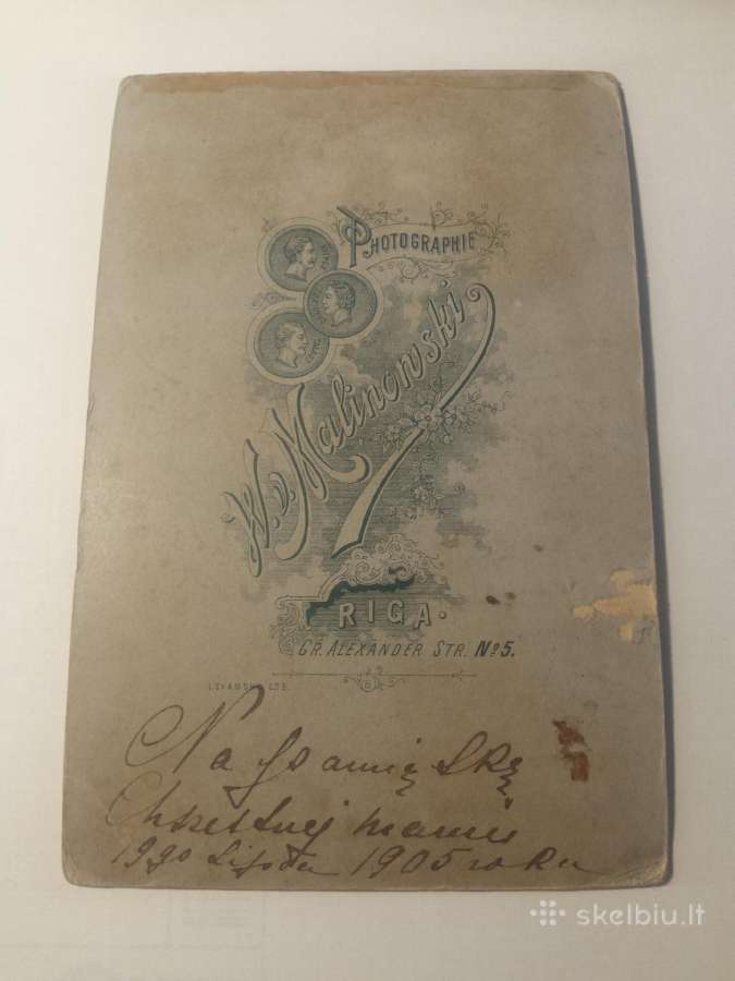 Senovinė nuotrauka 1905 m. - nuotraukos Nr. 3
