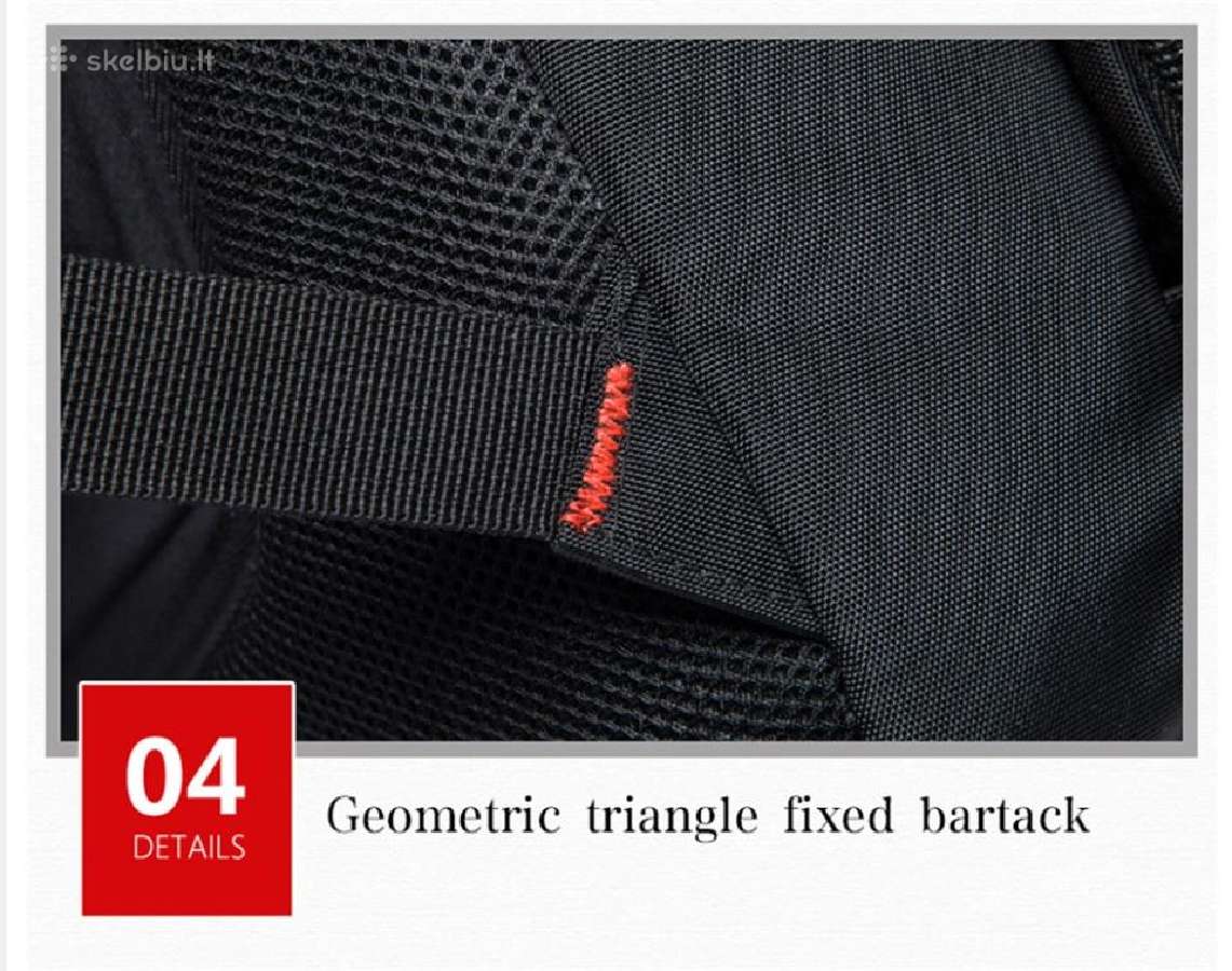 Oxford Swiss kuprinė (53x33x23cm) 17" laptop - nuotraukos Nr. 10