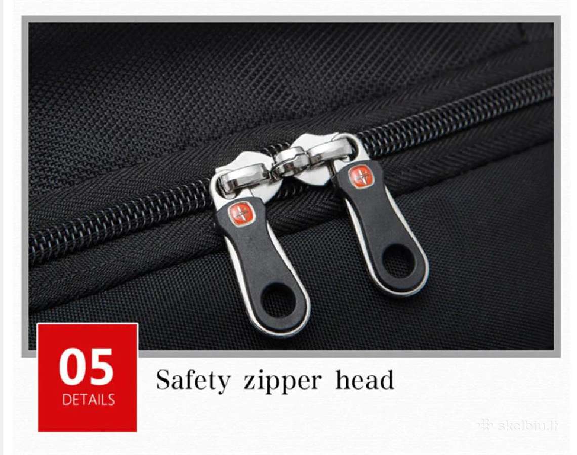 Oxford Swiss kuprinė (53x33x23cm) 17" laptop - nuotraukos Nr. 11