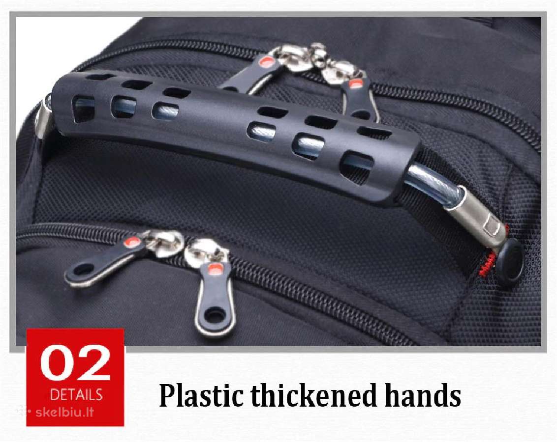 Oxford Swiss kuprinė (53x33x23cm) 17" laptop - nuotraukos Nr. 8