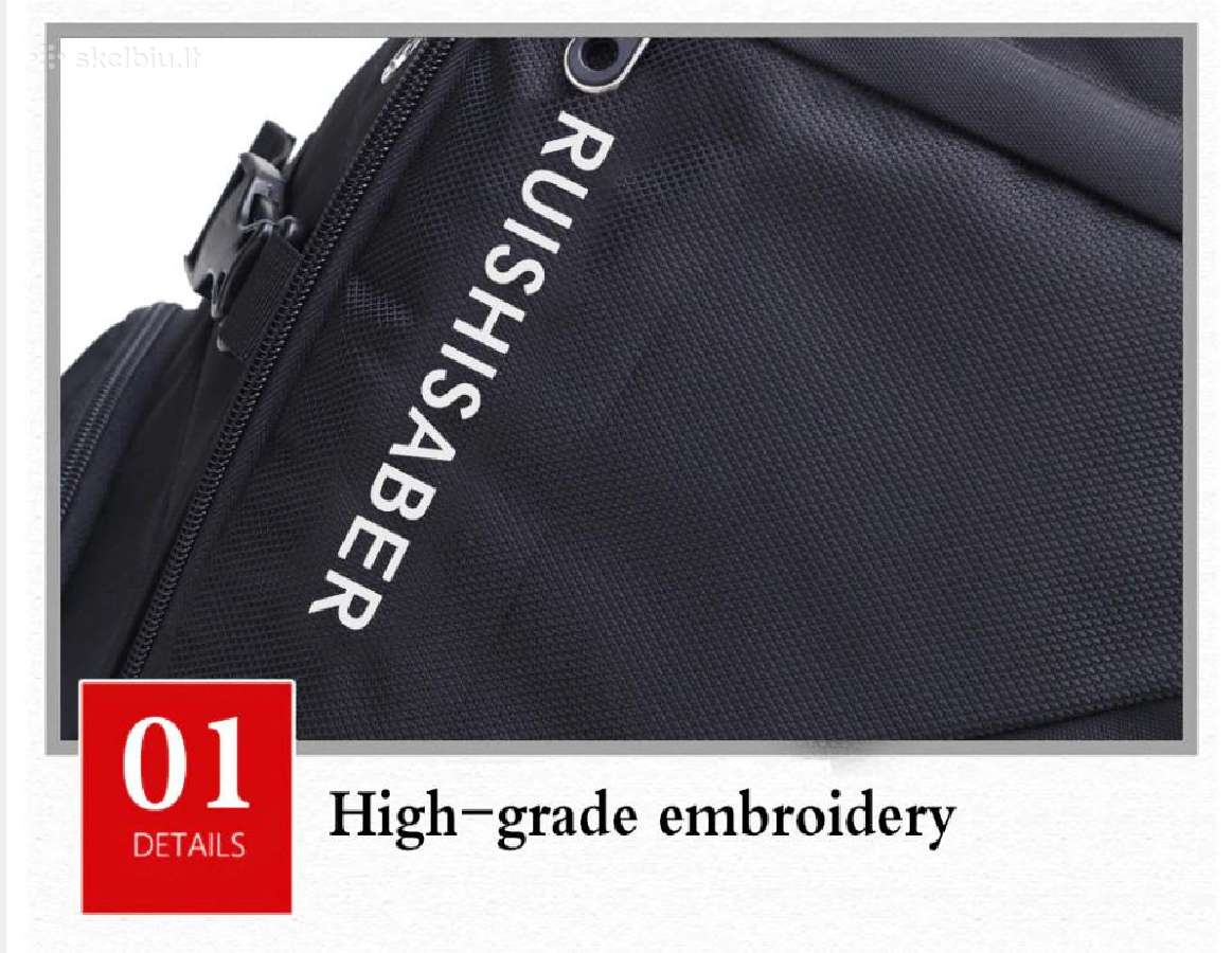 Oxford Swiss kuprinė (53x33x23cm) 17" laptop - nuotraukos Nr. 7