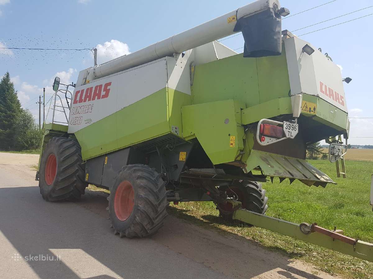 Kombainas Claas Lexion 480 Ardomas Dalimis - nuotraukos Nr. 3