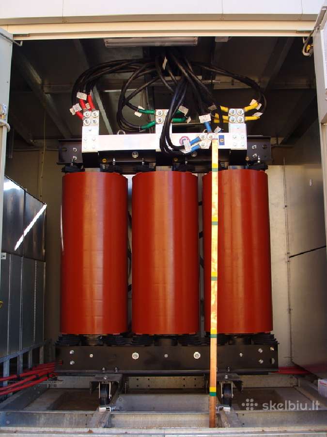 10/0,4kV 1600kVA sausas transformatorius