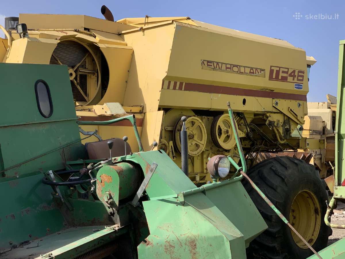 Kombainas New Holland Tf46 Ardomas Dalimis