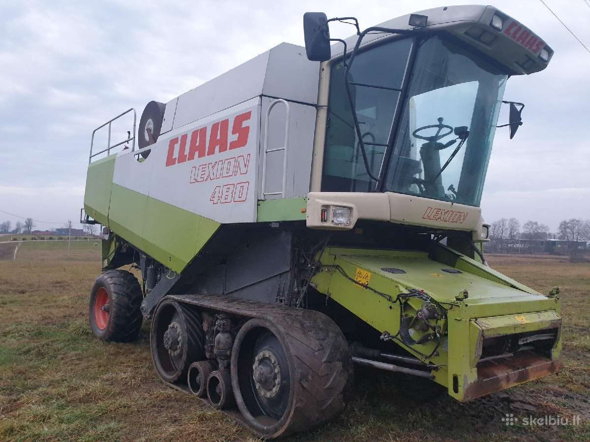 Kombainas Claas Lexion 480tt Ardomas Dalimis - nuotraukos Nr. 3