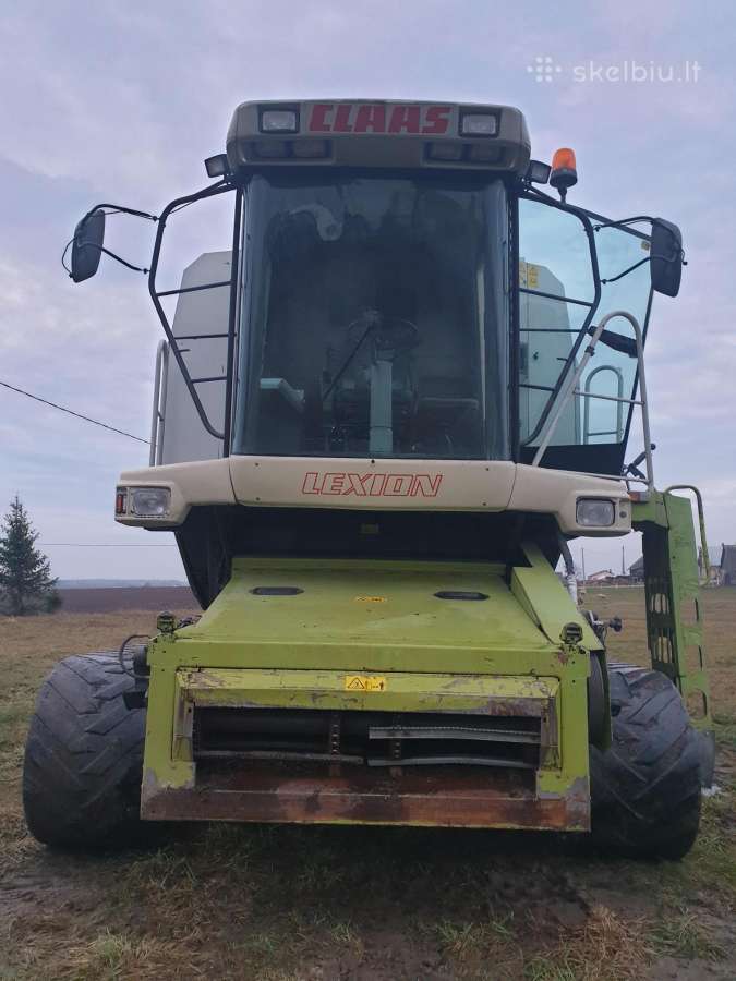 Kombainas Claas Lexion 480tt Ardomas Dalimis - nuotraukos Nr. 8
