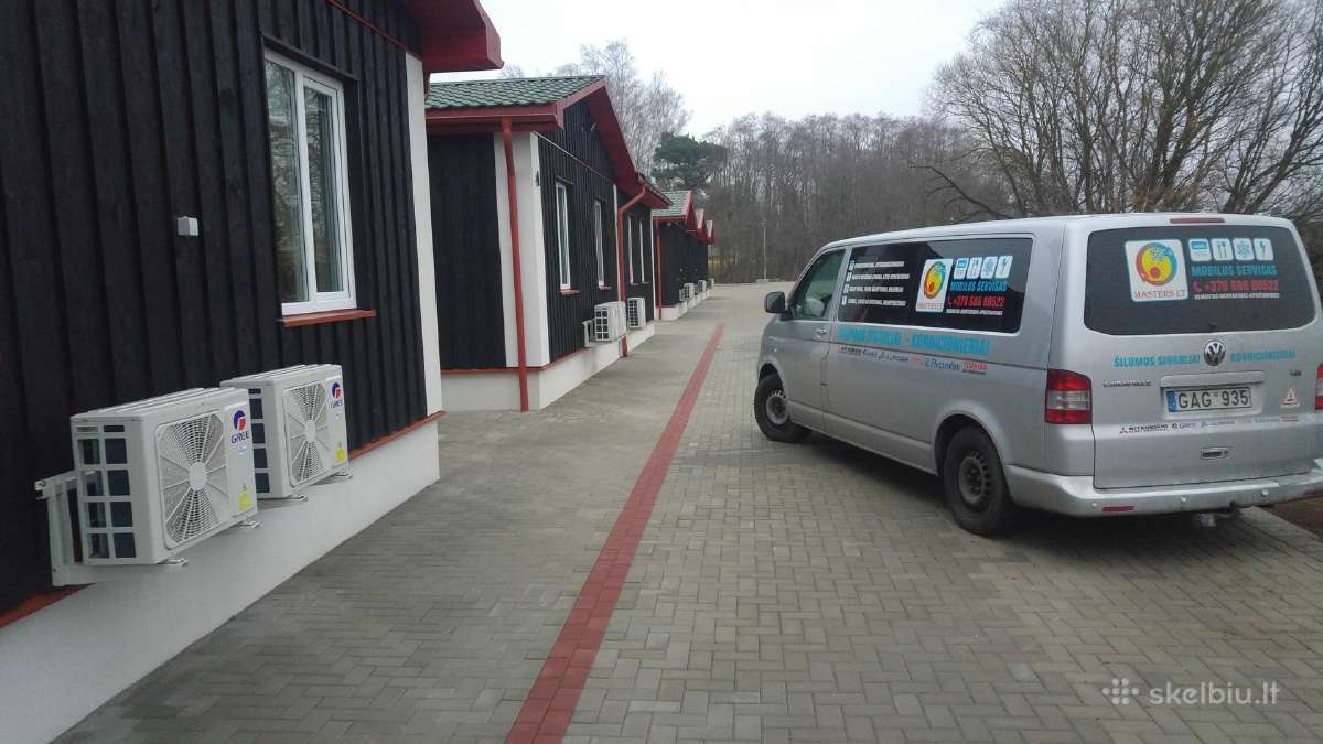 Kondicionieriai, šilumos siurbliai Midea, Daikin