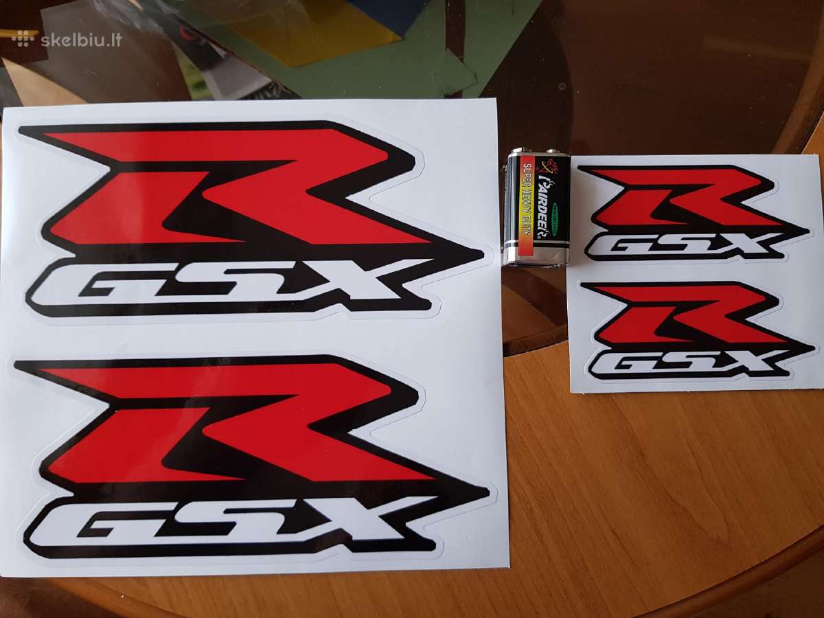 Suzuki Gsx-r lipdukų komplektas - nuotraukos Nr. 3