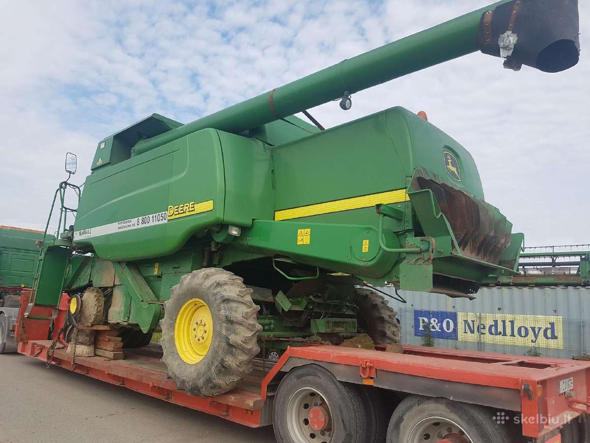Kombainas John Deere 9660wts Ardomas Dalimis - nuotraukos Nr. 5
