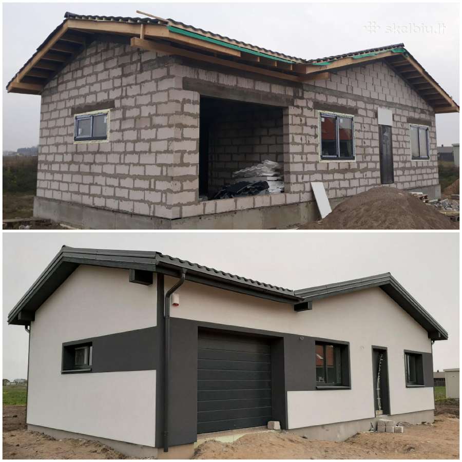 Fasadų šiltinimas, dekoras, klinkeris. Klaipėda - nuotraukos Nr. 28