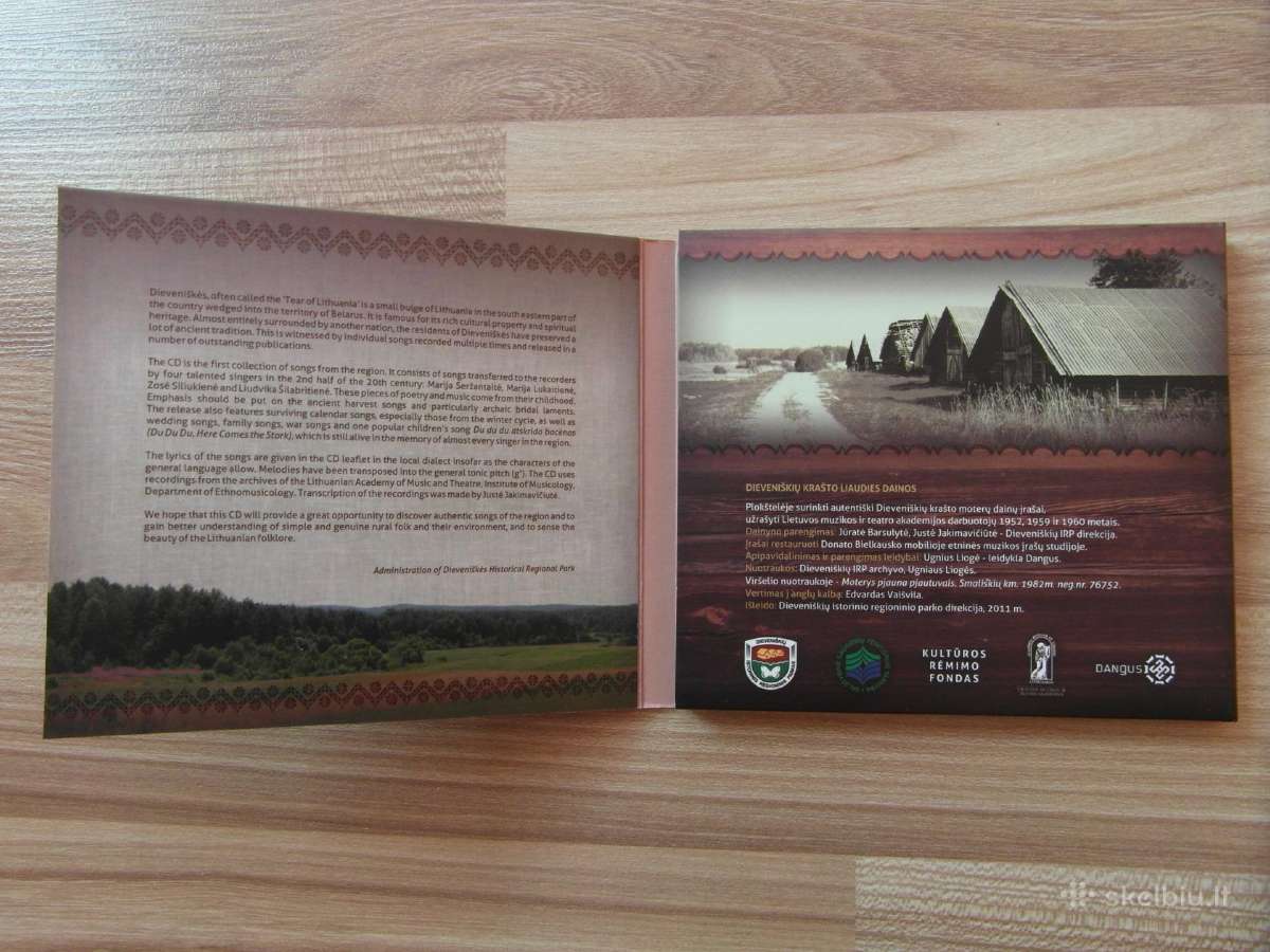 CD diskas "Dieveniškių krašto dainos" 2011 m. - nuotraukos Nr. 3