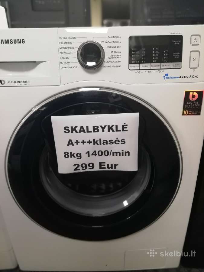 Didesnės talpos skalbimo mašinos - nuotraukos Nr. 16