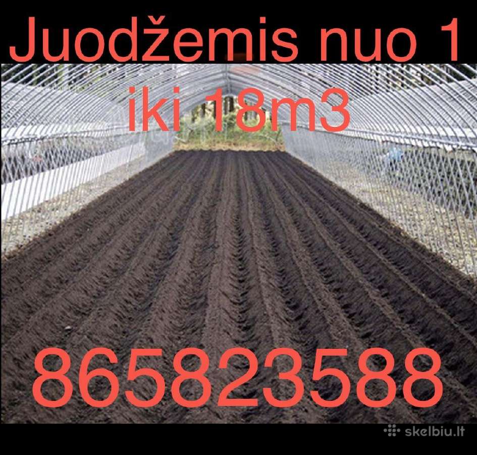 Juodžemis mažais kiekiais šiltnamiui, daržui, veja - nuotraukos Nr. 2