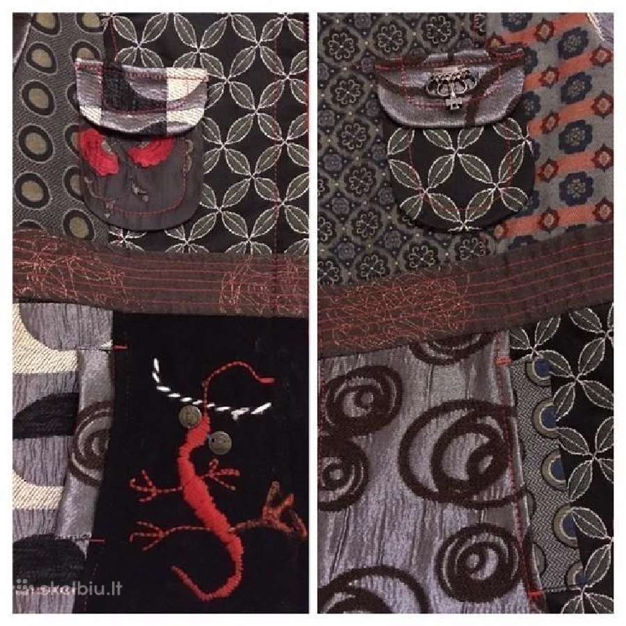 Puikus, išskirtinis Desigual švarkelis/paltukas M - nuotraukos Nr. 4