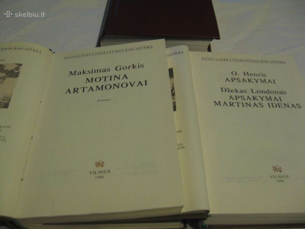 Parduodu pasaulinės literatūros biblioteką (1) - nuotraukos Nr. 17